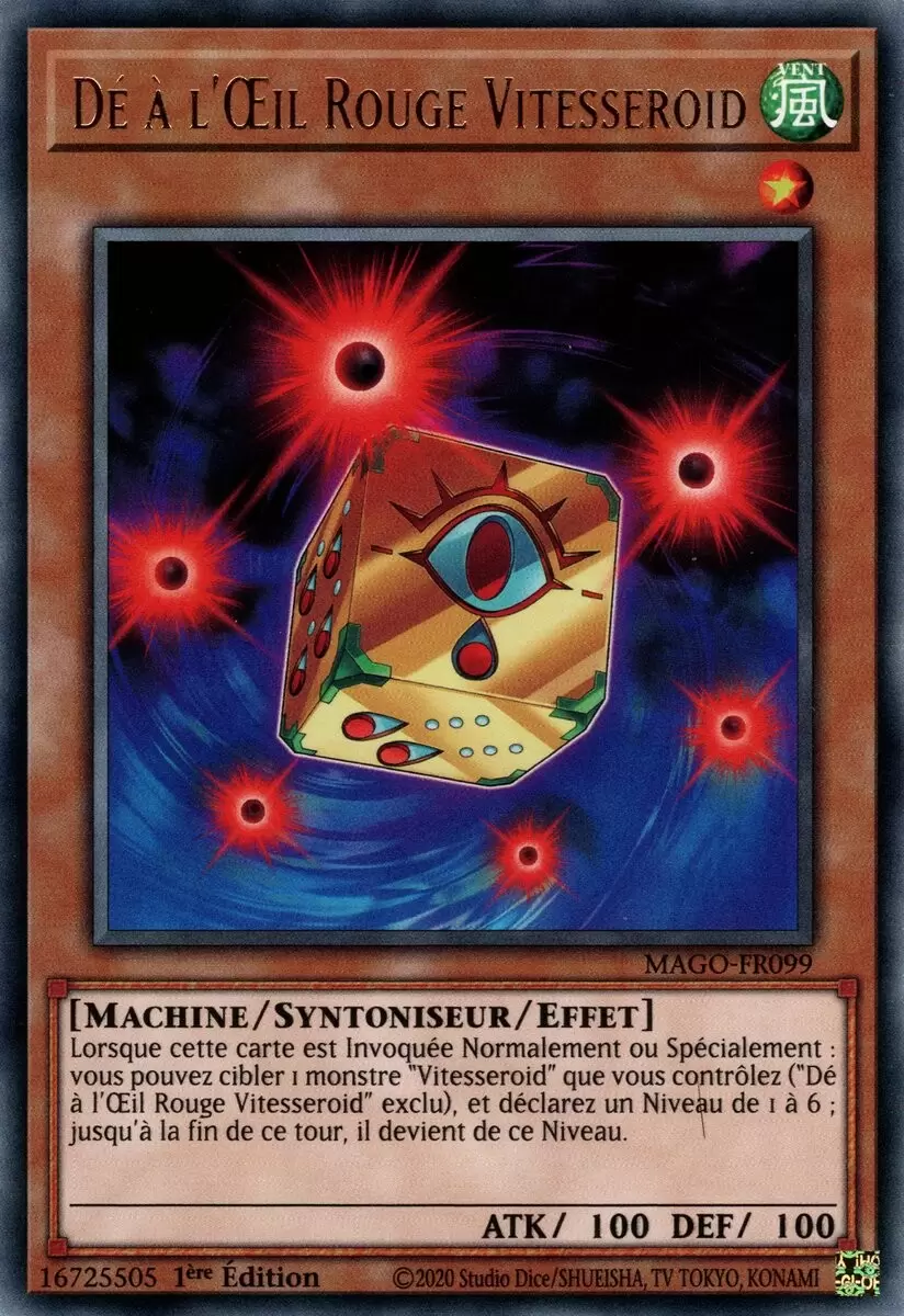 Or Maximum MAGO - Dé à l\'Œil Rouge Vitesseroid