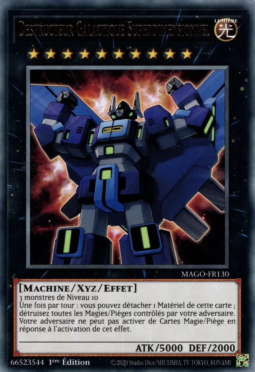 Or Maximum MAGO - Destructeur Galactique Superdimensionnel