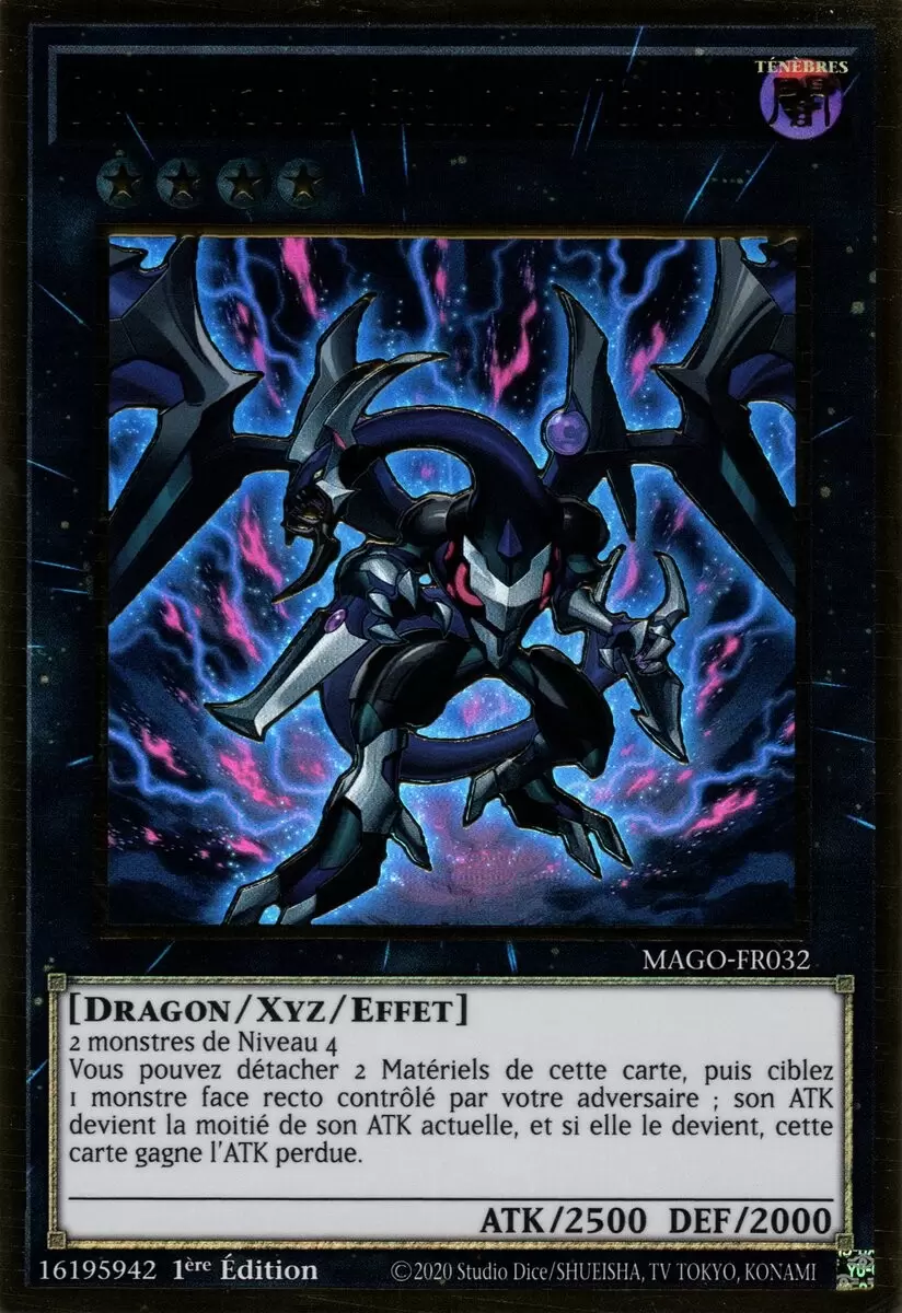Or Maximum MAGO - Dragon Xyz de la Rébellion des Ténèbres