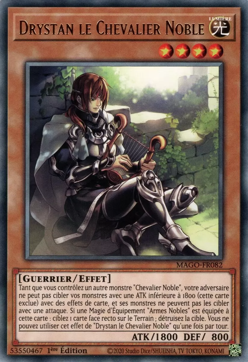 Or Maximum MAGO - Drystan le Chevalier Noble