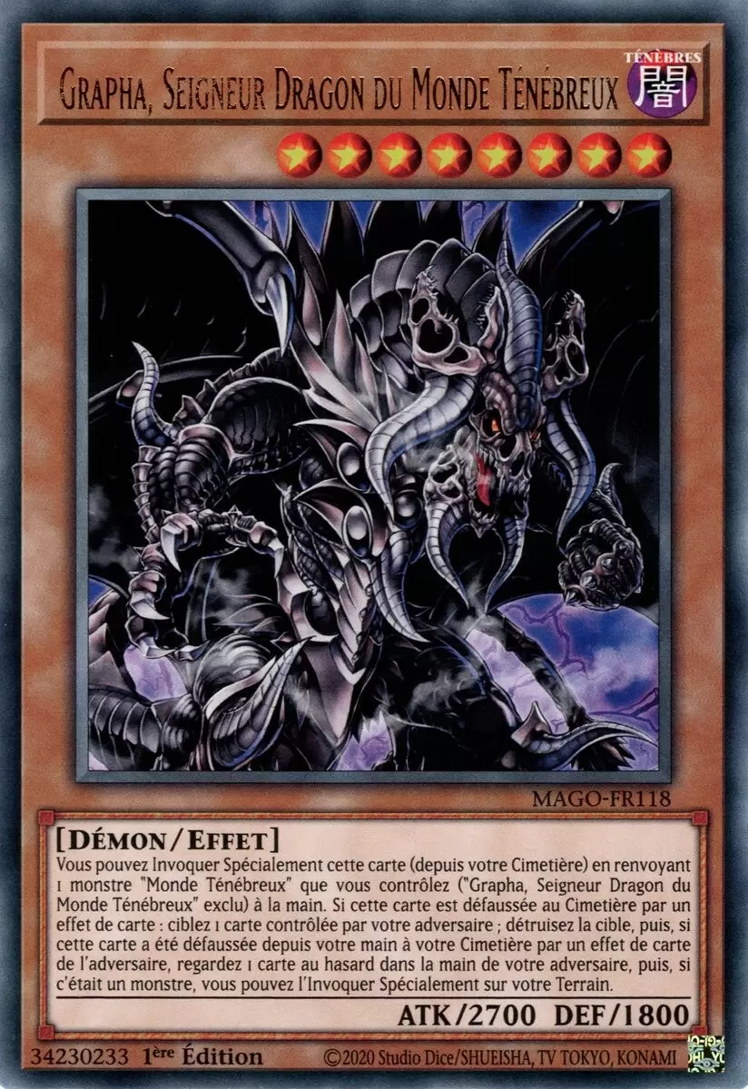 Or Maximum MAGO - Grapha, Seigneur Dragon du Monde Ténébreux