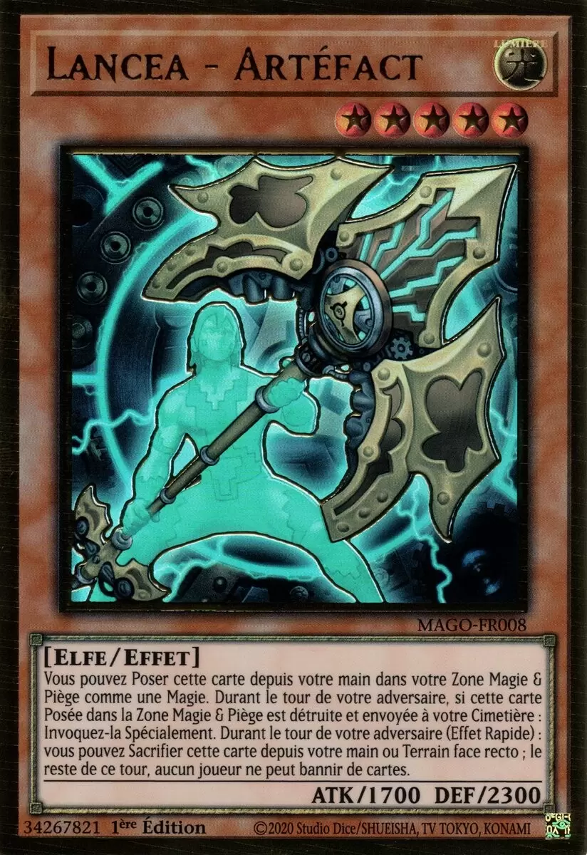 Or Maximum MAGO - Lancea - Artéfact