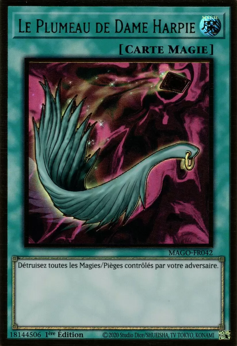 Or Maximum MAGO - Le Plumeau de Dame Harpie