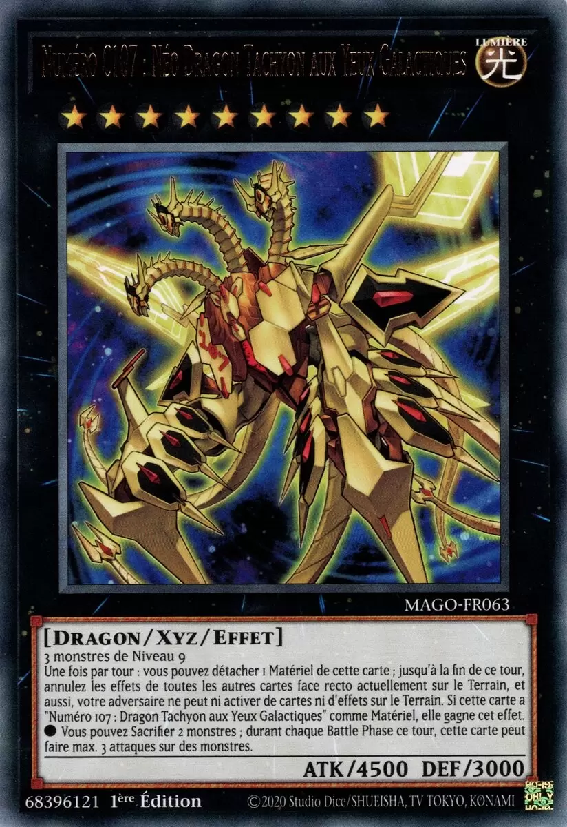 Or Maximum MAGO - Numéro C107 : Néo Dragon Tachyon aux Yeux Galactiques
