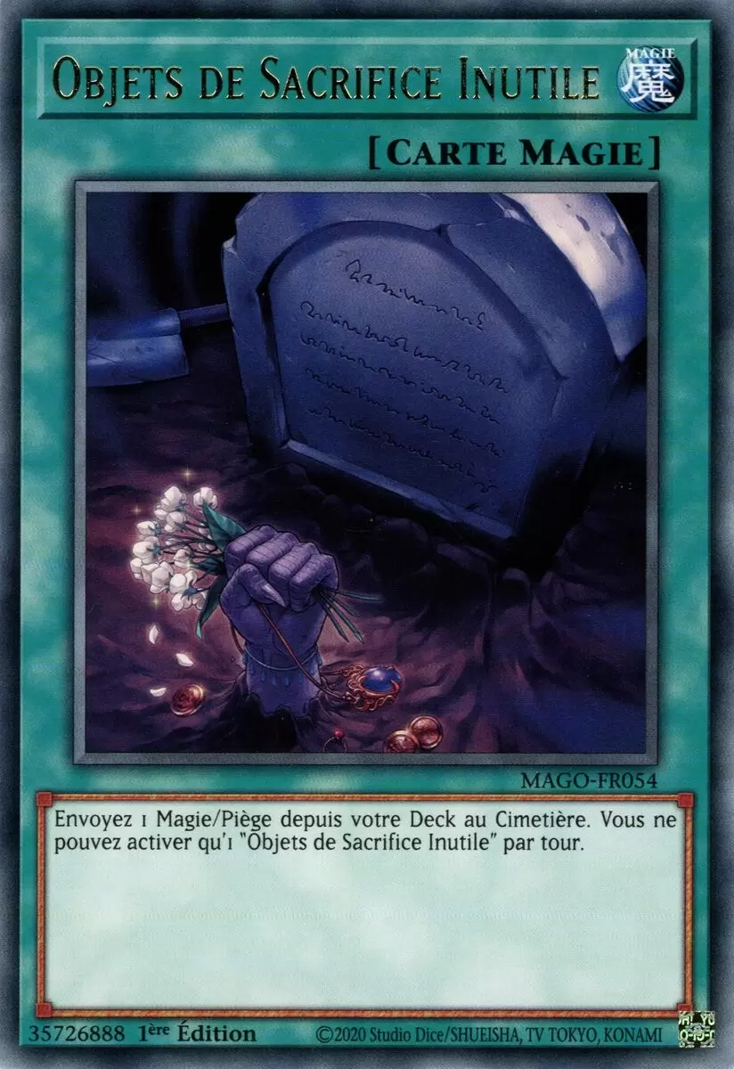Or Maximum MAGO - Objets de Sacrifice Inutile