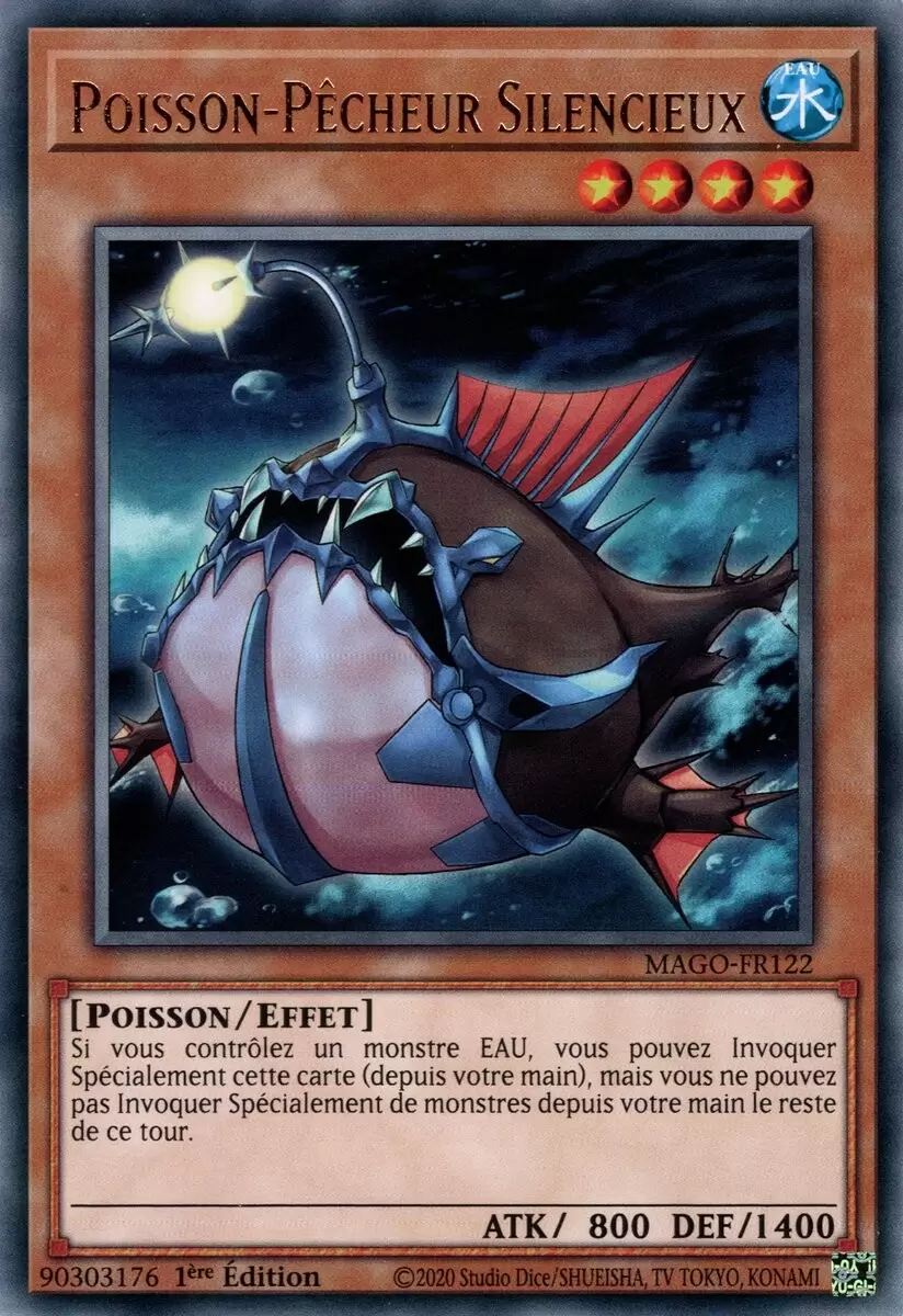 Or Maximum MAGO - Poisson-Pêcheur Silencieux