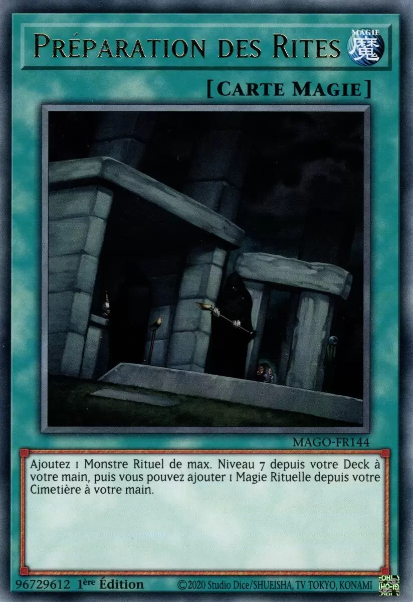 Or Maximum MAGO - Préparation des Rites