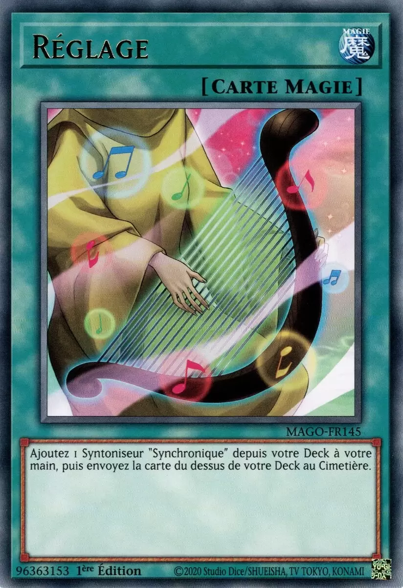 Or Maximum MAGO - Réglage