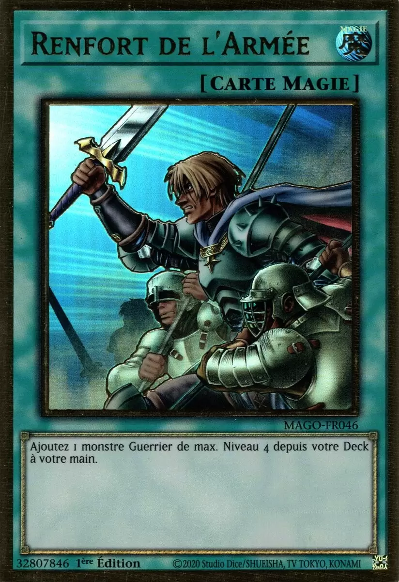 Or Maximum MAGO - Renfort de l\'Armée