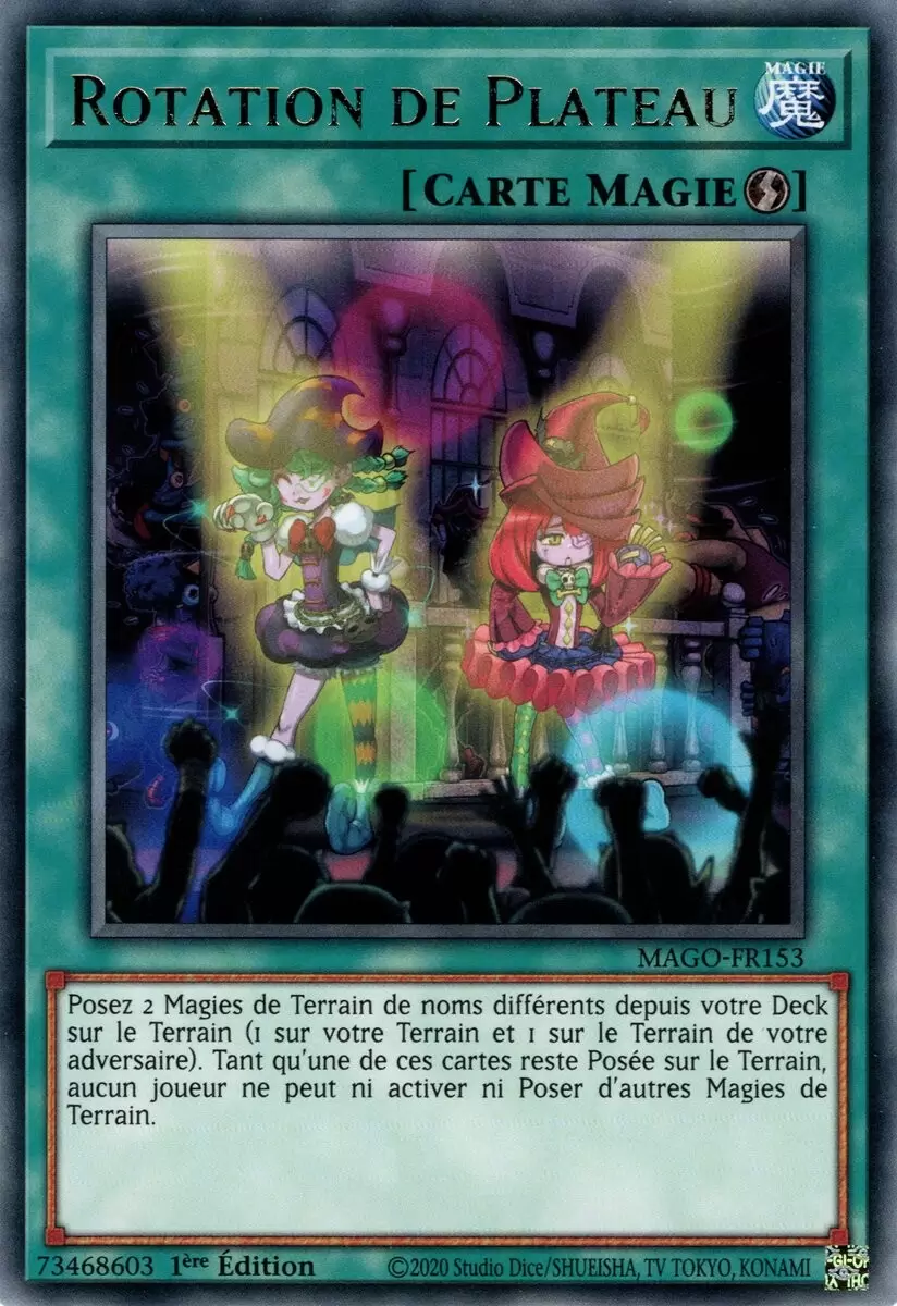 Or Maximum MAGO - Rotation de Plateau
