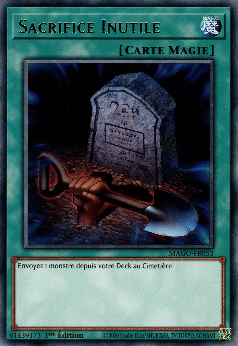 Or Maximum MAGO - Sacrifice Inutile
