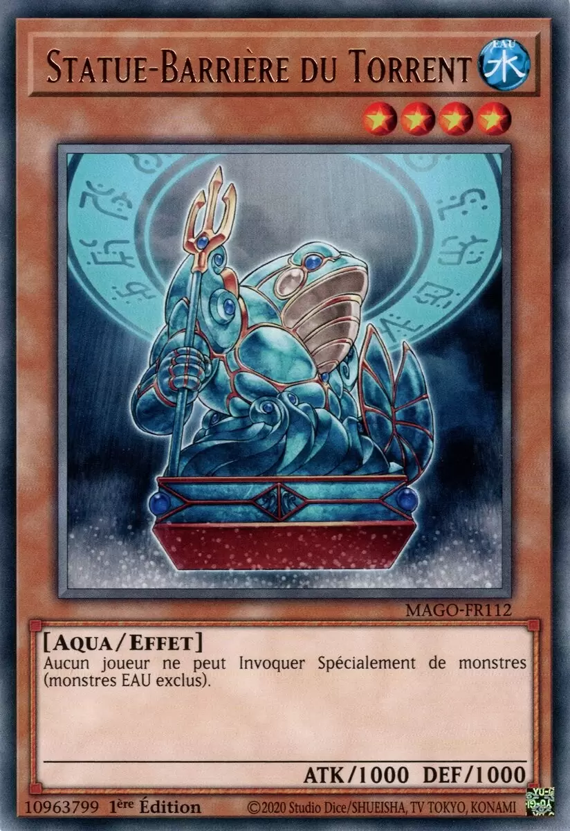 Or Maximum MAGO - Statue-Barrière du Torrent