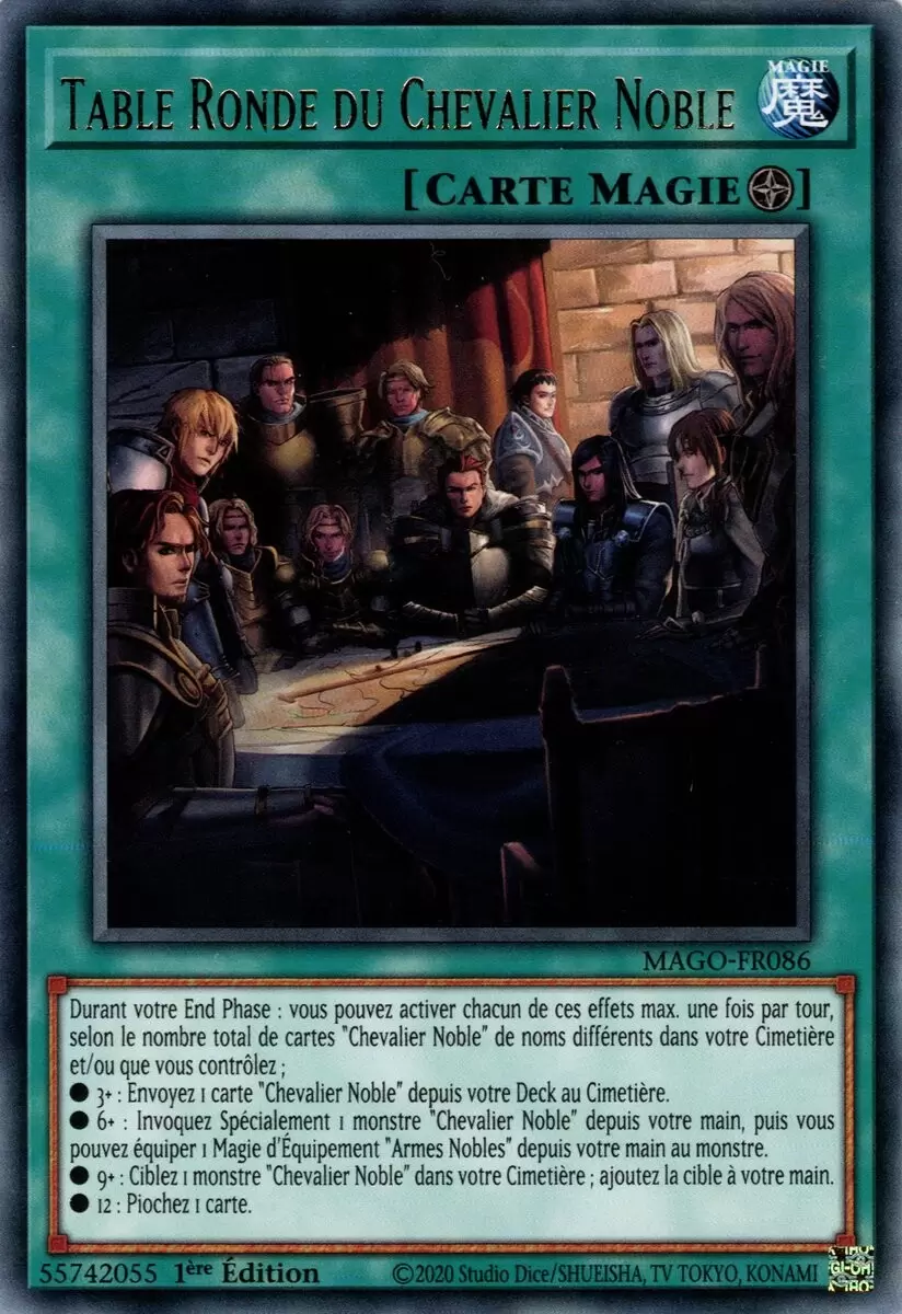 Or Maximum MAGO - Table Ronde du Chevalier Noble
