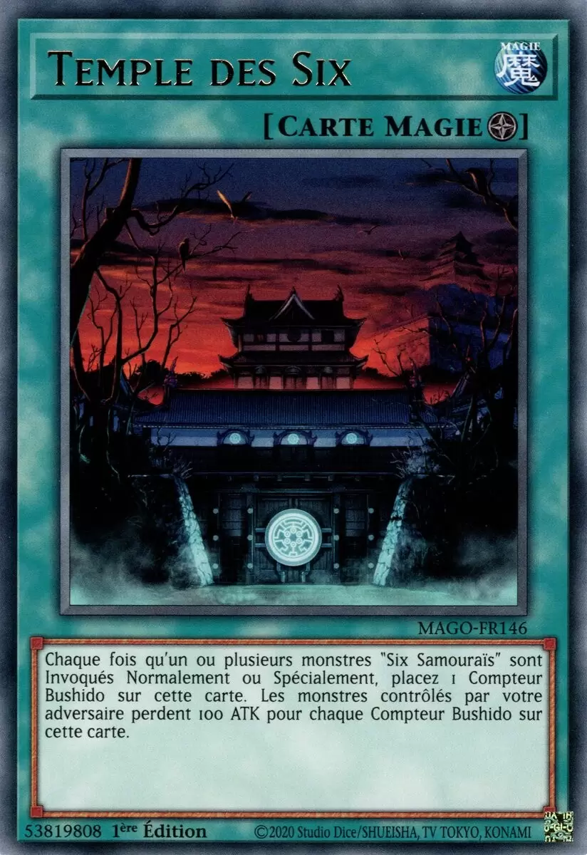 Or Maximum MAGO - Temple des Six