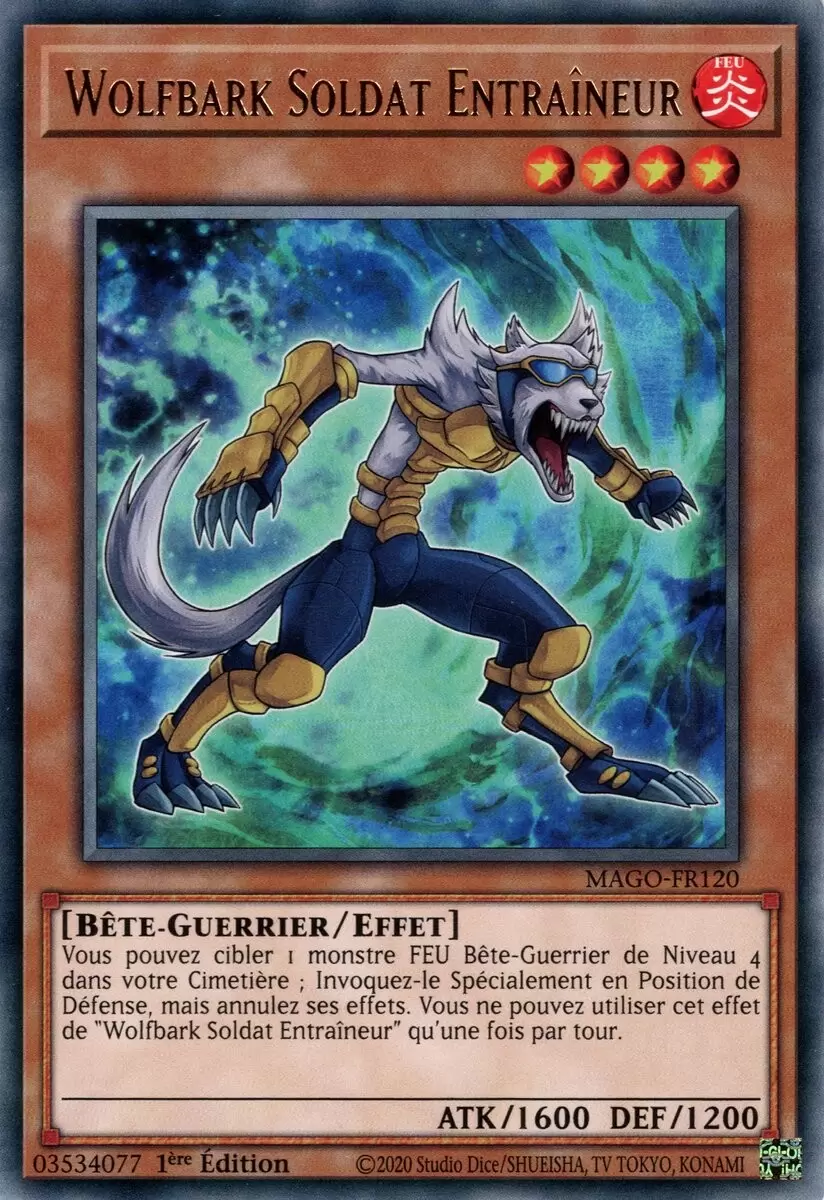 Or Maximum MAGO - Wolfbark Soldat Entraîneur