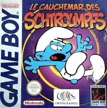 Jeux Game Boy - Le Cauchemar des Schtroumpfs