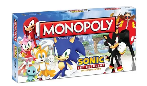 Monopoly Jeux vidéo - Monopoly Sonic The Hedgehog Collector’s Edition
