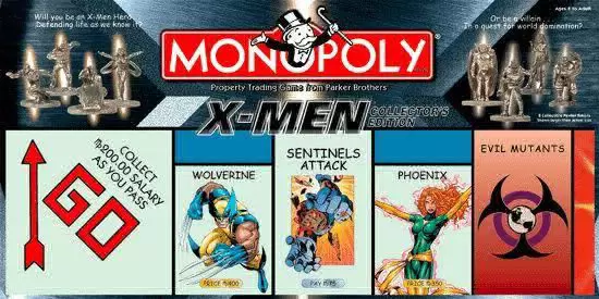 Monopoly Films & Séries TV - Monopoly X-Men Collector\'s Edition