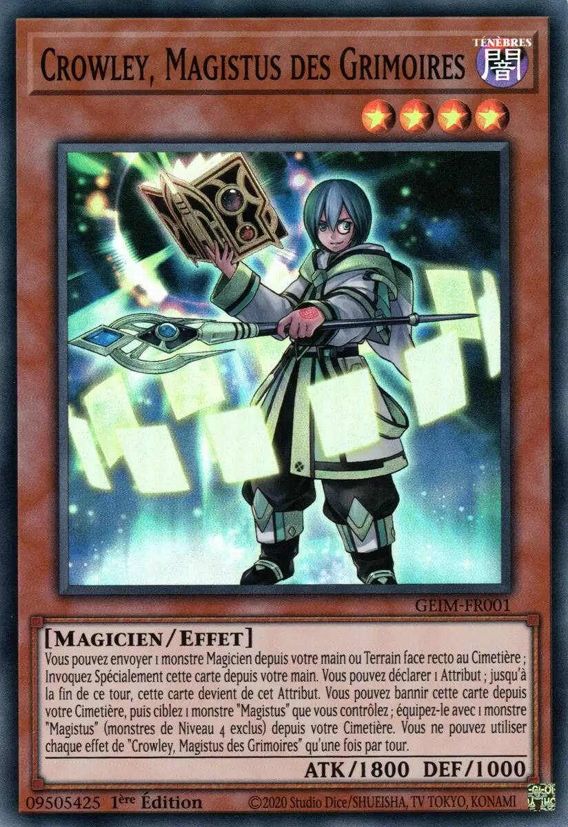 Impact de la Genèse GEIM - Crowley, Magistus des Grimoires