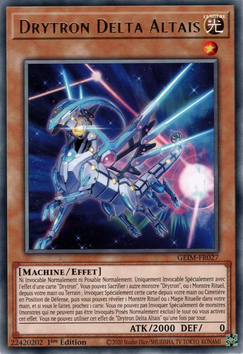 Impact de la Genèse GEIM - Drytron Delta Altais
