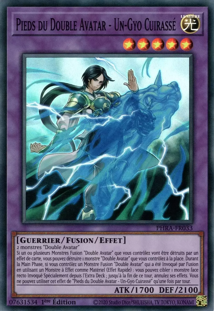 La Rage Fantôme PHRA - Pieds du Double Avatar - Un-Gyo Cuirassé