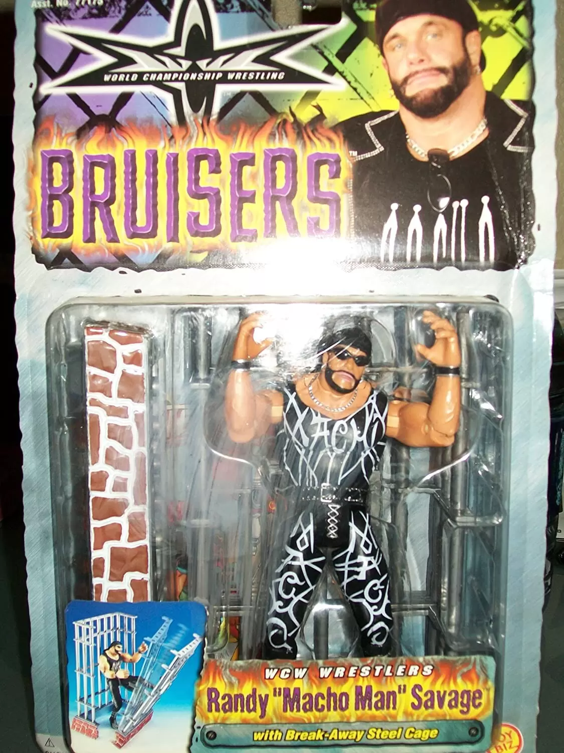 WCW Wrestlers Bruisers - Randy Macho Man Savage