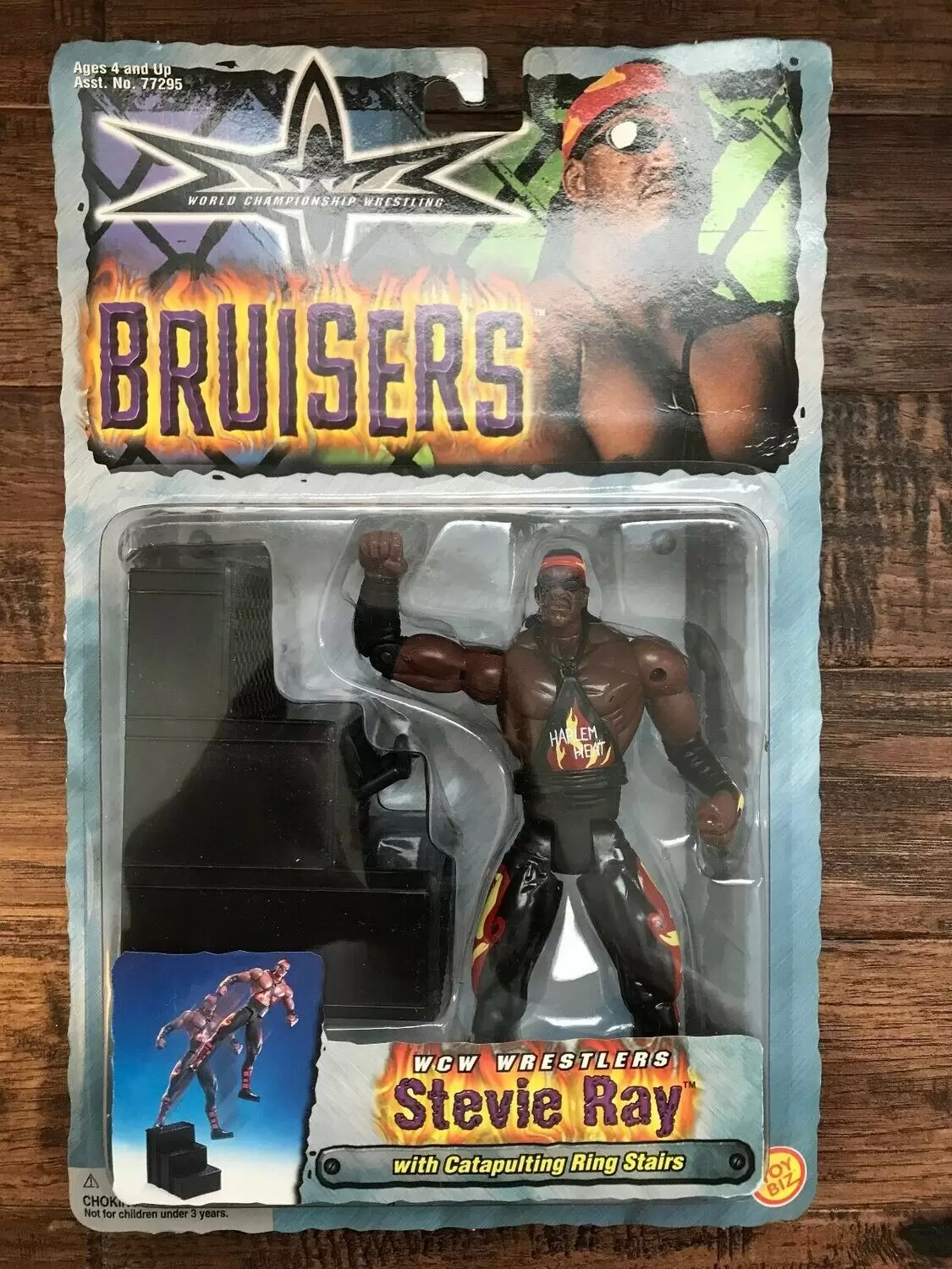 WCW Wrestlers Bruisers - Stevie Ray