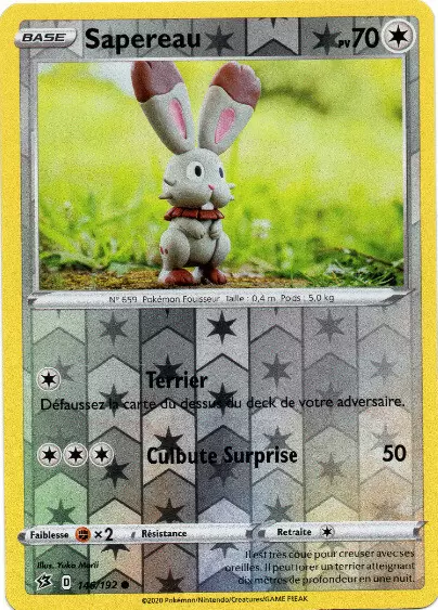 Sapereau Reverse XY5:Primo Choc 121/160 Carte Pokemon Neuve Française