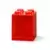 LEGO Storage Brick Shelf 4 - Red