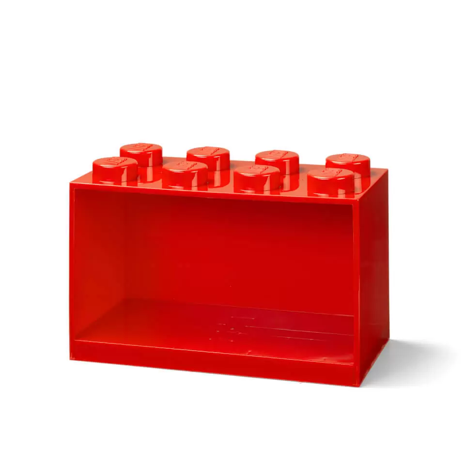 LEGO Storages - LEGO Storage Brick Shelf 8 - Red