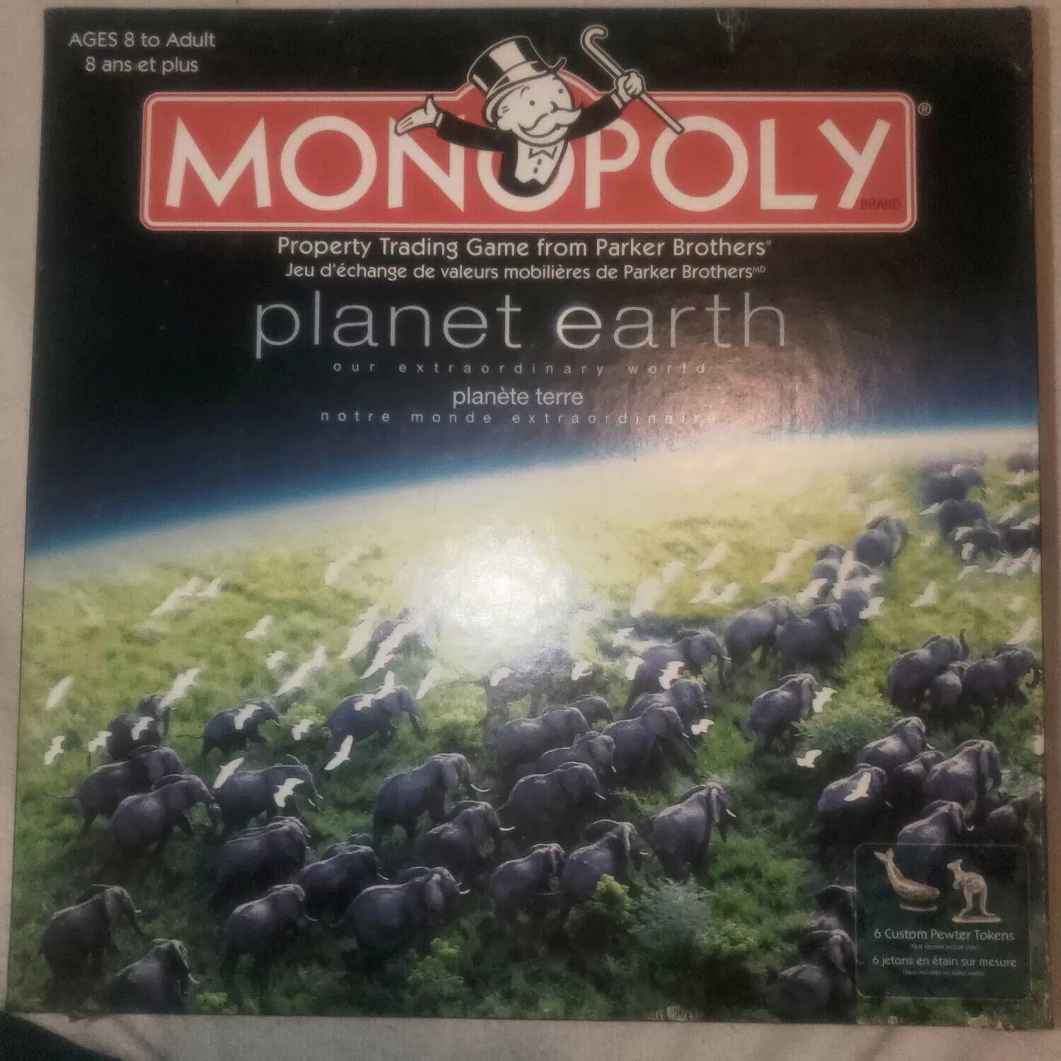 Monopoly Inclassables - Monopoly Planet Earth bilingual