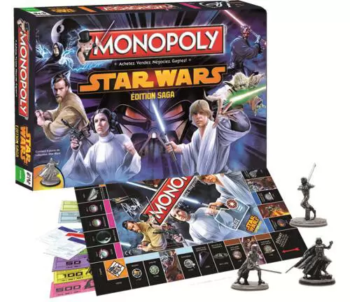 Monopoly Films & Séries TV - Monopoly Star Wars Édition Saga