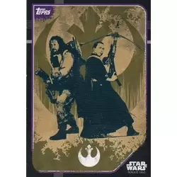 Carte Sticker : Baze Malbus & Chirrut Îmwe