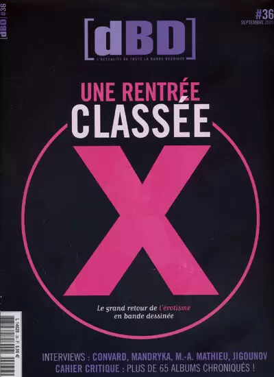 [dBD] - 2ème série - Une rentrée classée X : Le grand retour de l\' érotisme en BD