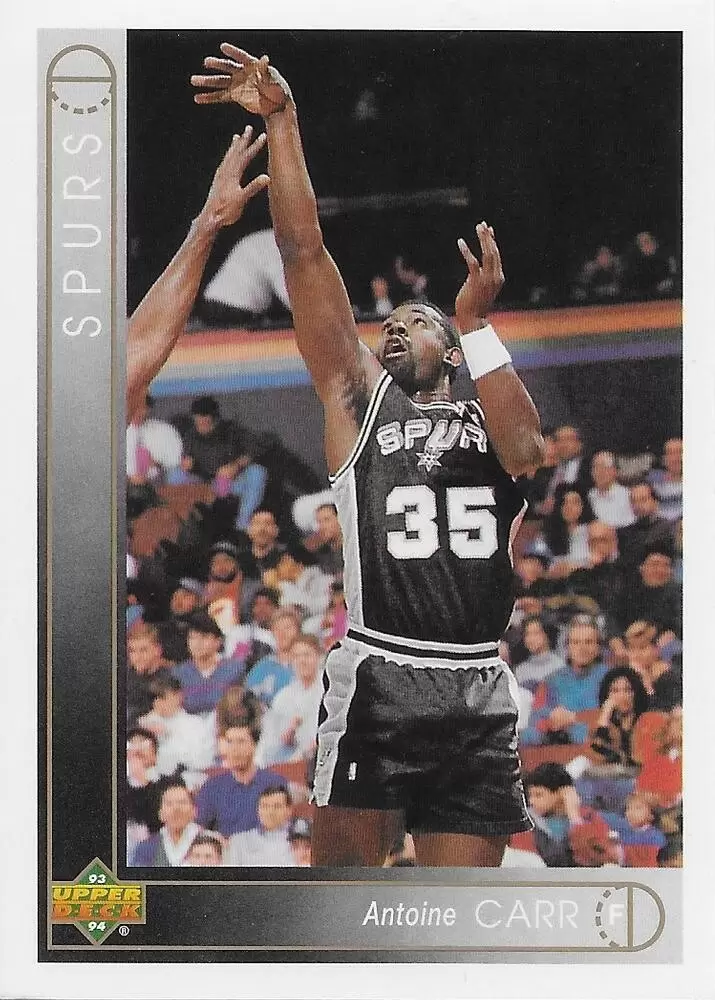 1993-94 Upper D.E.C.K - NBA Basketball - Antoine Carr