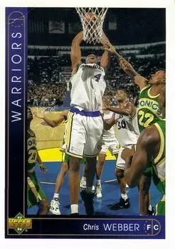 1993-94 Upper D.E.C.K - NBA Basketball - Chris Webber