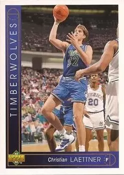 1993-94 Upper D.E.C.K - NBA Basketball - Christian Laettner