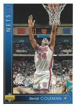 1993-94 Upper D.E.C.K - NBA Basketball - Derrick Coleman