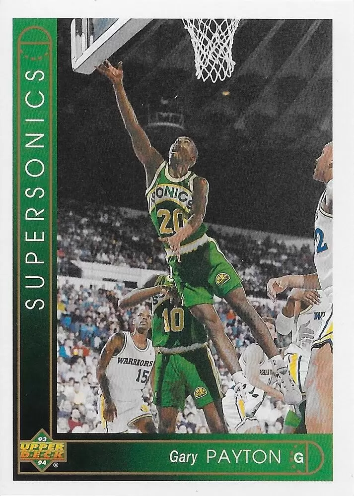 1993-94 Upper D.E.C.K - NBA Basketball - Gary Payton