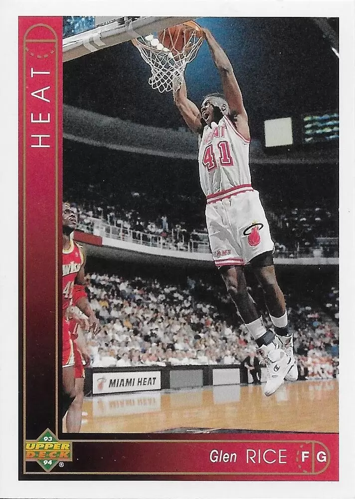 1993-94 Upper D.E.C.K - NBA Basketball - Glen Rice