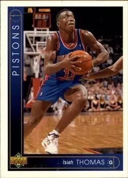 1993-94 Upper D.E.C.K - NBA Basketball - Isiah Thomas