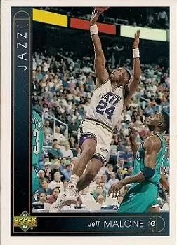 1993-94 Upper D.E.C.K - NBA Basketball - Jeff Malone