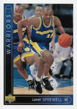1993-94 Upper D.E.C.K - NBA Basketball - Latrell Sprewell