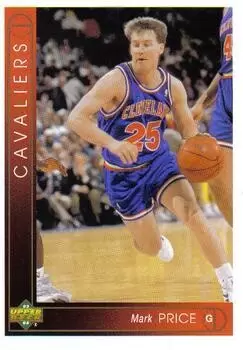 1993-94 Upper D.E.C.K - NBA Basketball - Mark Price