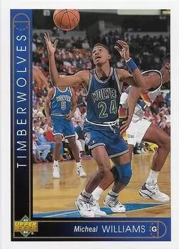 1993-94 Upper D.E.C.K - NBA Basketball - Micheal Williams