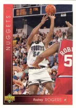 1993-94 Upper D.E.C.K - NBA Basketball - Rodney Rogers