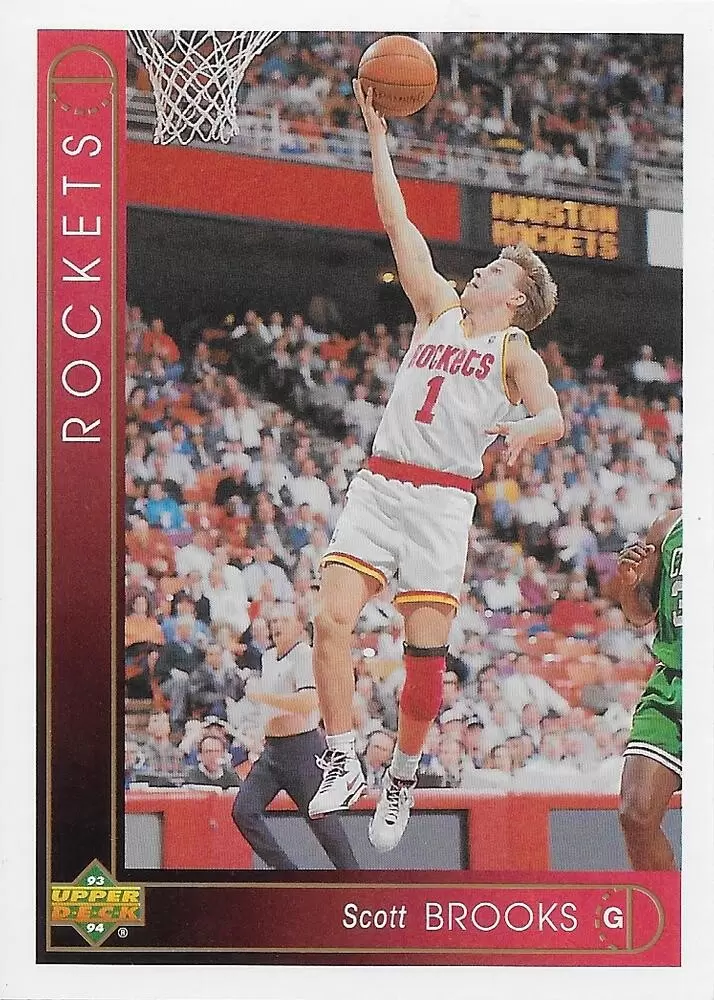 1993-94 Upper D.E.C.K - NBA Basketball - Scott Brooks