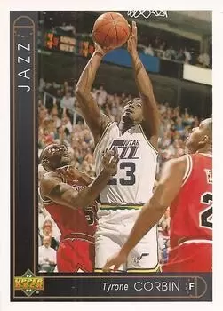 1993-94 Upper D.E.C.K - NBA Basketball - Tyrone Corbin
