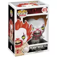 It - Pennywise with Teeth Yellow Eyes