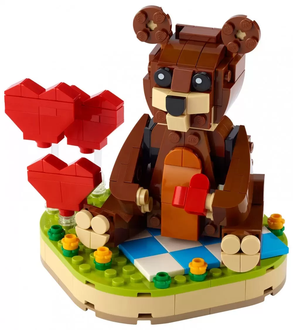 LEGO Saisonnier - Valentine\'s Brown Bear
